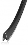 Ratlankis M-Wave 28" 700, 32skyl. dvigubas juodas
