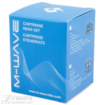 Vairo kolonėlė 1 1/8" plieninė juoda M-WAVE ZS44/4