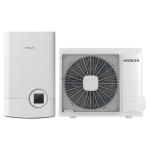 Oras&ndash;vanduo &scaron;ilumos siurblys Hitachi airH2O 400 Split komplektas R32, 8 kW, 230 V (HZKF08KIE-Q / HZKF08KSE-Q)