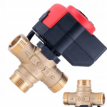 Trieigis paskirstymo vožtuvas DN25 su el. pavara, Barberi