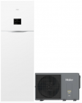 Oras-vanduo &scaron;ilumos siurblys Haier Hydro Split R290 su 200 l vandens &scaron;ildytuvu 8kW HU102F20AHYA/AW082HUGHA