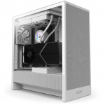 Case|NZXT|H5 Flow|MidiTower|Case product features Transparent panel|Not included|ATX|EATX|MicroATX|MiniITX|Colour Whit