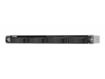 QNAP 4-bay ARM quad-core NAS 10GbE SFP+ and 2.5GbE connectivity | TS-432XEU-4G | Cortex-A57 | 16 GB | Black