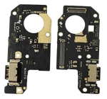 Lanksčioji jungtis Xiaomi Redmi Note 12 4G įkrovimo kontakto ir mikrofonu, SIM kortelės kontaktu originalus (service pack)