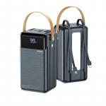 I&scaron;orinė baterija Power Bank Remax RPP-565 22.5W 60000mAh pilka
