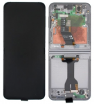 Ekranas tinkantis Samsung F741 Z Flip6 5G su lietimui jautriu stikliuku vidinis (Inner) Silver (service pack)