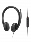 Lenovo Wired VoIP Headset 5000 (Teams) | Built-in microphone | USB Type-A, USB Type-C | Black