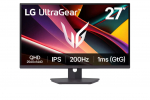LG | 27G610A-B | 27 " | IPS | QHD | 16:9 | 200 Hz | 1 ms | 2560 x 1440 pixels | HDMI ports quantity 2
