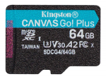 KINGSTON 64GB microSDXC Canvas w/o ADP