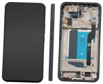 Ekranas tinkantis Xiaomi Redmi Note 15 Pro+ 5G su lietimui jautriu stikliuku ir rėmeliu Black (service pack)