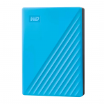 External HDD|WESTERN DIGITAL|My Passport|6TB|USB 2.0|USB 3.2|Colour Sky Blue|WDBR9S0060BBL-WESN