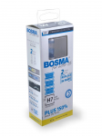Bosma lemputė H7, 55W, 12V, Plus 150%, PX26d komplektas (balta)