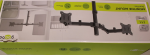 SALE OUT. Goobay Dual Monitor Mount Flex, Black | Goobay Dual Monitor Mount Flex | Swivel, Tilt, Rotation | 17-32 "