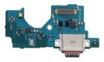 Lanksčioji jungtis Samsung G525F Xcover 5 su įkrovimo kontaktu, mikrofonu, ausinių lizdu originali (used Grade A)
