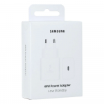 Įkroviklis originalus Samsung (USB-C) EP-T4511NWE (45W) baltas su įpakavimu