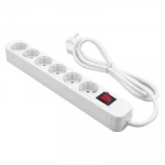 CABLE POWER EXTENSION 1.4M/6OUTL. MRCS206 MEDIARANGE