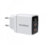 Kroviklis CHOETECH GaN 2xUSB Type-C: 35W, PD