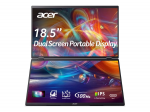 Acer PD19F 47cm 18.5'' FHD Dual Portable IPS 100Hz 16:9 4ms (GTG) 250nits HDMI 2xType-C MM Audio Out EU Black H.cable x1 U.cable