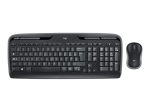 Logitech MK330 | Keyboard and Mouse Set | Wireless | Mouse included | US International | Black