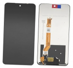Ekranas tinkantis Realme C65 4G/5G/C75 5G/Oppo A60 4G/5G/A40/A80/A5 4G/5G/A5 Pro 4G/5G/A5x 4G su lietimui jautriu stikliuku Blac