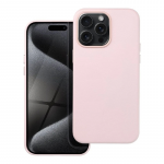 Dėklas iPhone 16 rožinis Leather Mag Cover (MagSafe) skirtas