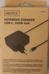 SALE OUT. Digitus Notebook Charger USB-C, 100W GaN / | Digitus Notebook Charger USB-C, 100W | DA-10072