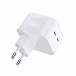 Kroviklis CHOETECH 2x USB Type-C, 35W, PD3.0, Qc3.0