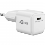 Goobay 20 W USB-C PD GaN Fast Charger Nano | USB-C