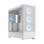 Fractal Design | Pop XL Air RGB | Side window | White TG Clear Tint | E-ATX up to 280 mm, ATX , mATX, Mini ITX