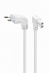 CABLE POWER EU 2.5M ANGLED/PC-184L-VDE-2.5M-W GEMBIRD