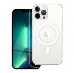 Dėklas Clear Mag Cover (MagSafe) skirtas iPhone 15 Pro skaidrus