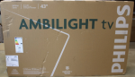 SALE OUT. Philips 43PUS8450/12 43" (108cm) 4K QLED Ambilight TV | Philips 4K QLED Ambilight TV | 43PUS8450/12 | 43 | Smart TV