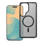 Dėklas Forcell F-Protect Smoke Hybrid (MagSafe) skirtas Samsung S731 S25 FE/S741 S26 FE juodas