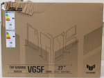 SALE OUT. ASUS TUF VG27AQMEL5F Gaming Monitor 27" LED 2560x1440/16:9/350cd/m2/0.3ms Display port, HDMI | SALE OUT.