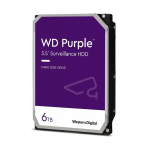 HDD|WESTERN DIGITAL|Purple|6TB|SATA|256 MB|5400 rpm|3,5 inch|WD64PURZ