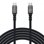 USB kabelis Wozinsky WPS-UY42S USB-C Thunderbolt 4 240W 2.0m juodas