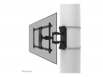 Neomounts Pillar Mount | WL40S-910BL16 | Levelling, tilt, swivel, depth | 40-70 " | Maximum weight (capacity) 45 kg | Black