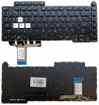Klaviatūra ASUS G15 G513, G513Q, G533, su RGB pa&scaron;vietimu, US