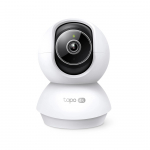 TP-LINK | Tapo C250 | Pan/Tilt AI Home Security Wi-Fi Camera | PTZ | 8 MP | 4mm/F1.6 | H.265 | MicroSD Card up to 512 GB