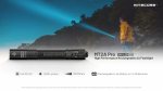 FLASHLIGHT MH SERIES/1000 LUMENS MT2A PRO NITECORE