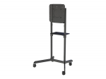 Neomounts Floor stand | NS-M1250BLACK TV trolley | Rotate, Tilt | 37-70 " | Maximum weight (capacity) 70 kg | Black