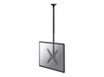 Neomounts Ceiling mount | FPMA-C340BLACK Monitor/TV mount ceiling screen | Adjustable Height, Rotate, Tilt, Swivel | 32-75 "