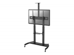 Neomounts Floor stand | PLASMA-M1950E TV trolley | Adjustable Height, Tilt | 60-100 " | Maximum weight (capacity) 100 kg | Black