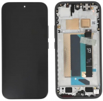 Ekranas tinkantis Xiaomi 17T 5G su lietimui jautriu stikliuku ir rėmeliu Black (service pack)