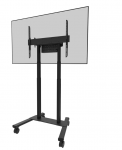 Neomounts Floor stand | FL55-875BL1 TV trolley | Adjustable Height | 55-100 " | Maximum weight (capacity) 110 kg | Black