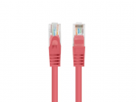 Lanberg Patchcord CAT.5E UTP 1M fluke passed 10-pack, Red | PCU5-20CC-0100-R