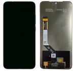 Ekranas tinkantis Xiaomi Redmi Note 7 su lietimui jautriu stikliuku ir rėmeliu Black (service pack)