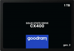 SSD|GOODRAM|CX400 GEN.2|1TB|SATA|3D TLC|Write speed 500 MBytes/sec|Read speed 550 MBytes/sec|2,5 inch|TBW 720 T