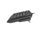Natec | Moray | Keyboard with Smart ID card reader | Wired | US | Black
