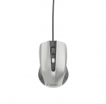 MOUSE USB OPTICAL BLACK/SILVER/MUS-4B-01-BS GEMBIRD